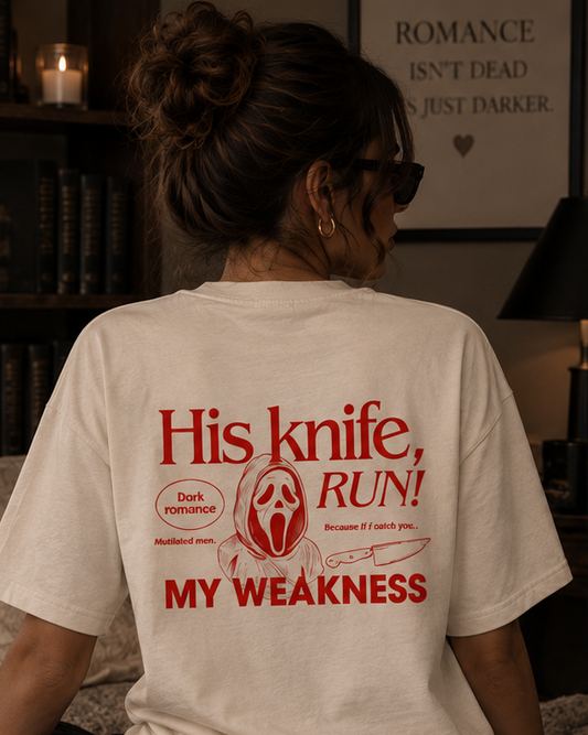 His Knife, My Weakness / T-shirt
