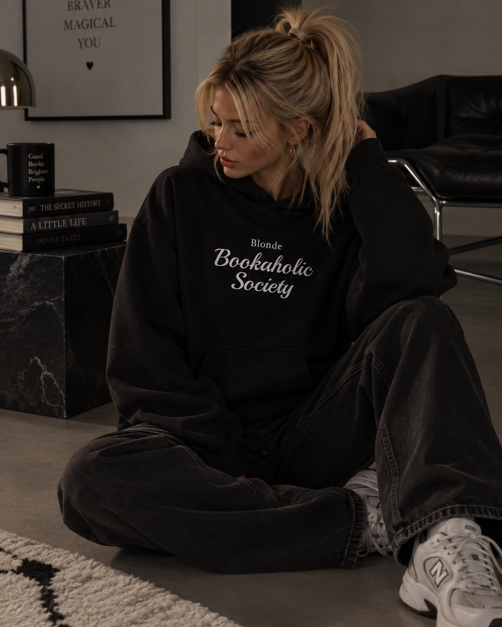 Blonde Bookaholic Society / Hoodie