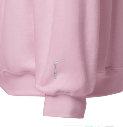 "Shh... it´s okay." (Nervous?/ Finish the task..) Sweatshirt