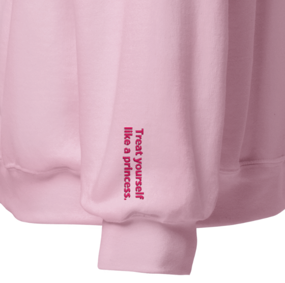 "In my sweet romance era" (Treat yourself like a princess) Sweatshirt